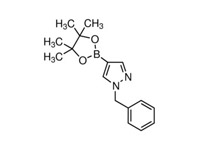 1-苯甲基-4-（4，4，5，5-<em>四</em>甲基-1，3，2-二氧硼戊環(huán)-2-基）吡唑，96%（GC）